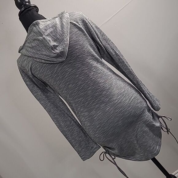 Beach Break sz M hoodie pullover with side drawstrings - Picture 4 of 7